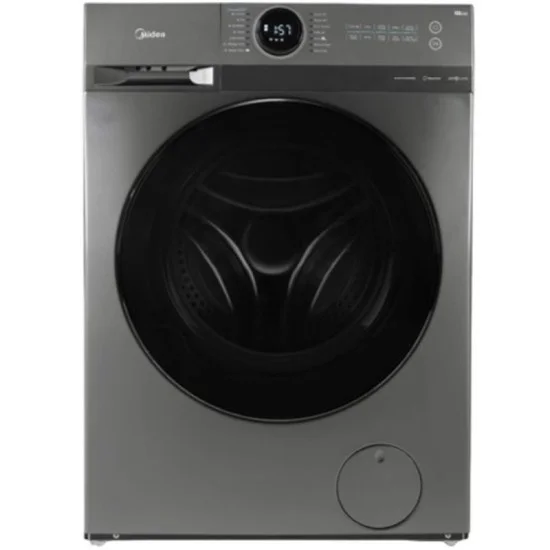 Midea 10kg Front Load Washing Machine and 7kg Dryer - Titanium